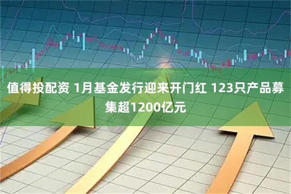 值得投配资 1月基金发行迎来开门红 123只产品募集超1200亿元